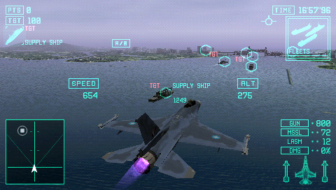 Afficher la vue 2 de Ace Combat X: Skies of Deception