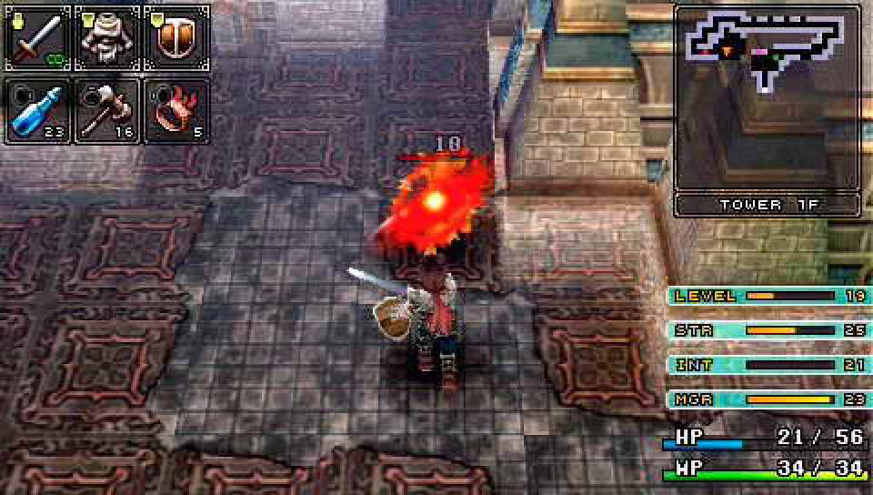 Brandish: The Dark Revenant — PSP