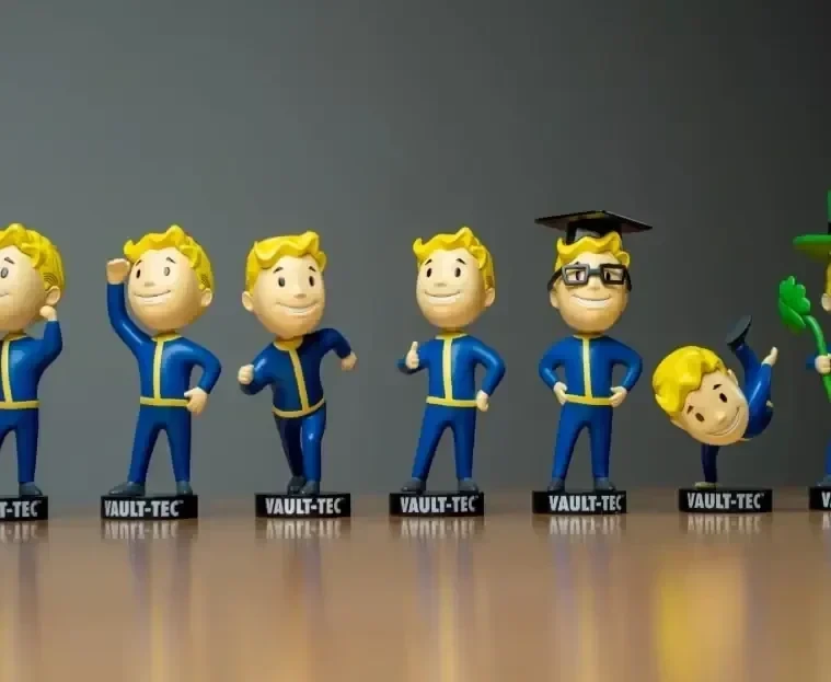 Fallout Vault Boy, figurine à tête oscillante (Charisme)