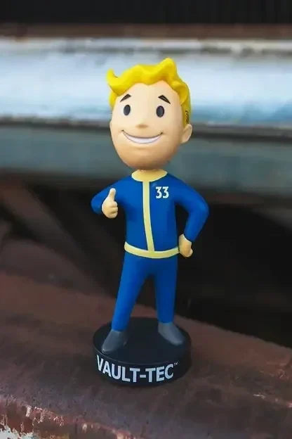 Afficher la vue 2 de Fallout Vault Boy, figurine à tête oscillante (Charisme)