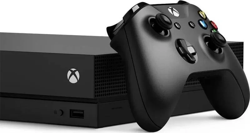 Afficher la vue 2 de Microsoft Xbox One X