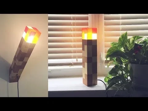Minecraft Torch Lamp