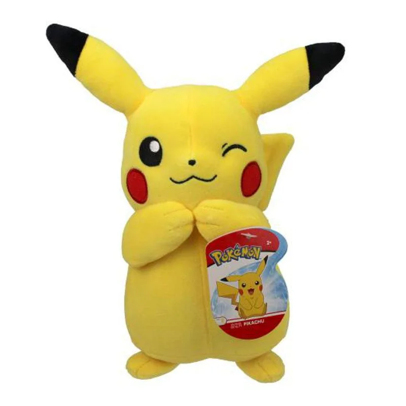 Peluche Pikachu (clin d’œil)
