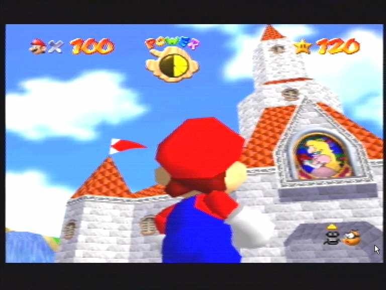 Afficher la vue 2 de Super Mario 64