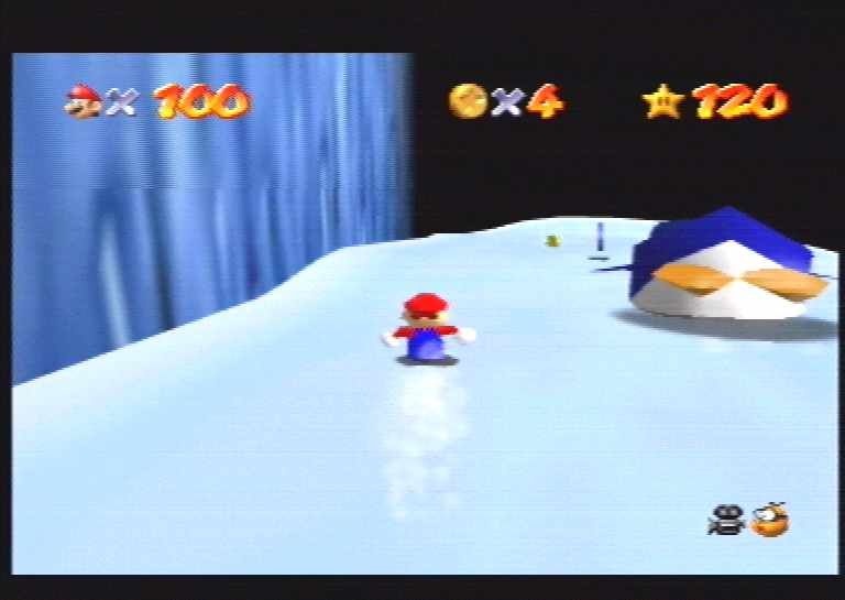 Afficher la vue 3 de Super Mario 64