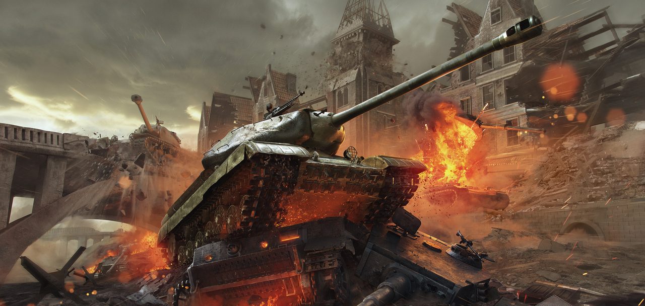 Afficher la vue 3 de World of Tanks